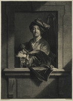 TvB G 5267
<br/>
Portret van Hyacinthe Rigaud
<br/>
<em>Drevet, Pierre (1663-1738)</em>